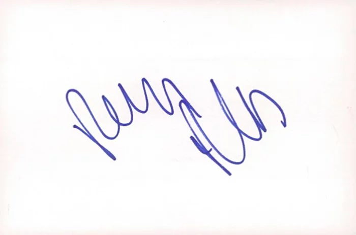 Perrey Reeves autograph