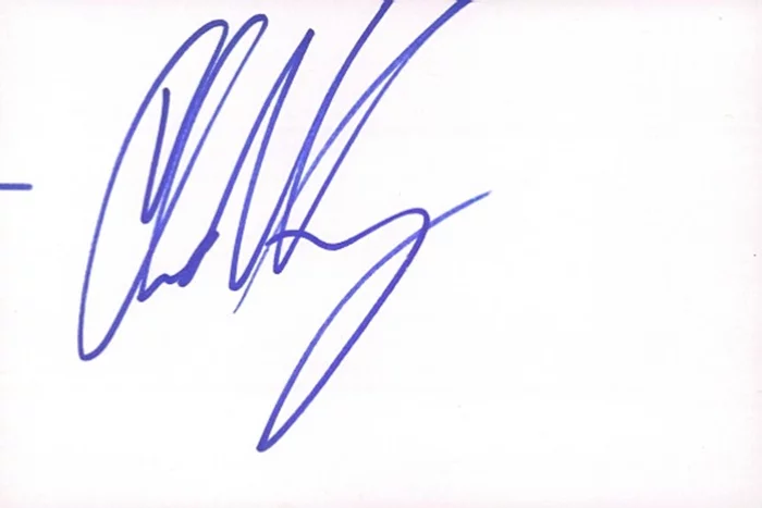 Chad Kroeger autograph