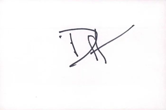 Duff McKagan autograph