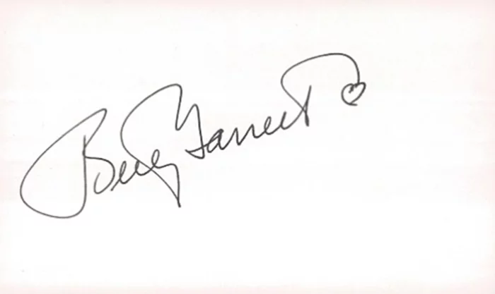Betty Garrett autograph
