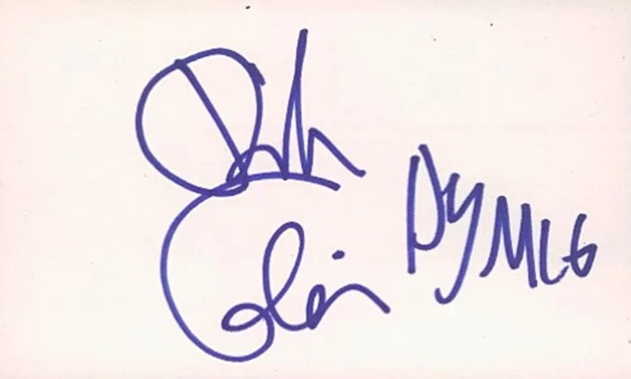 Dick Gautier autograph