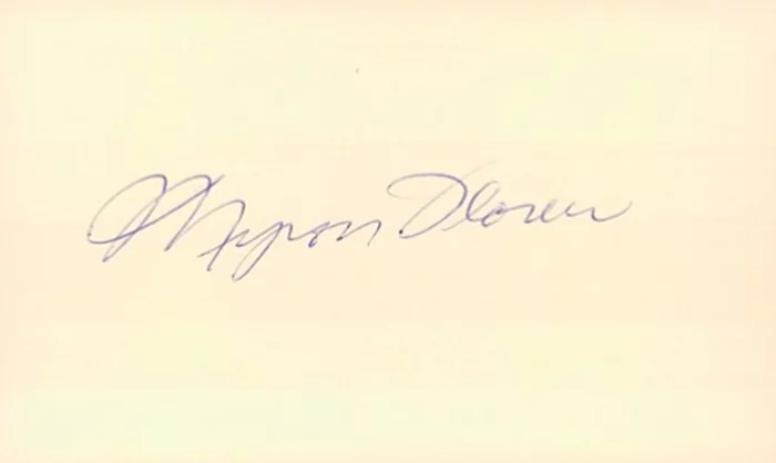 Myron Floren autograph
