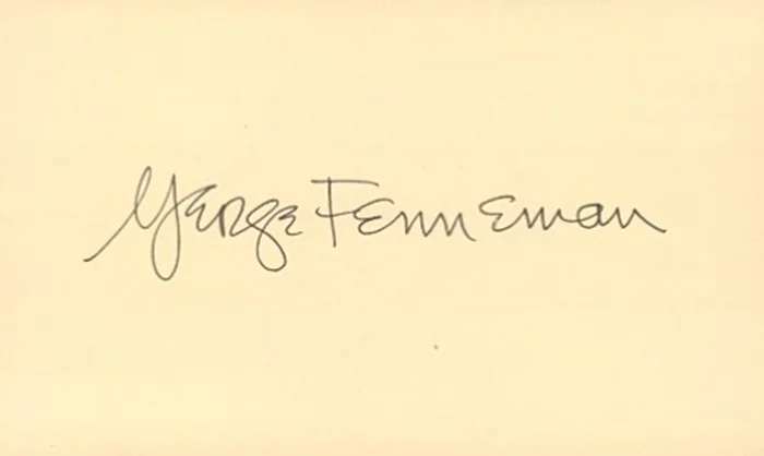 George Fenneman autograph