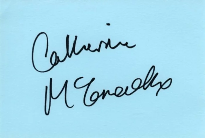 Catherine McCormack autograph