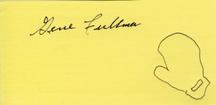 Gene Fullmer autograph