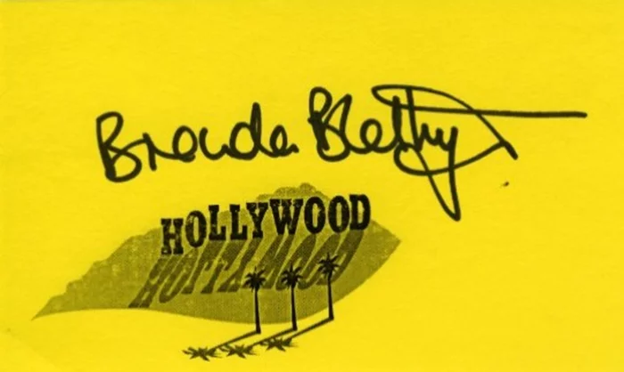 Brenda Blethyn autograph
