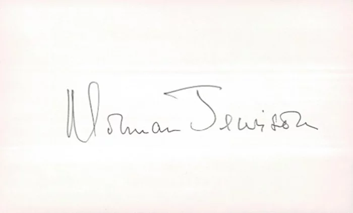 Norman Jewison autograph