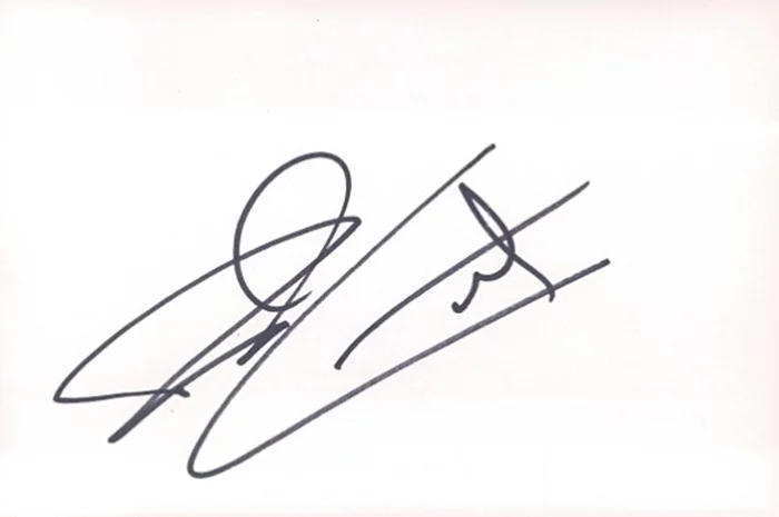 David Charvet autograph