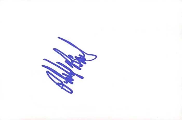 Philip Bailey autograph