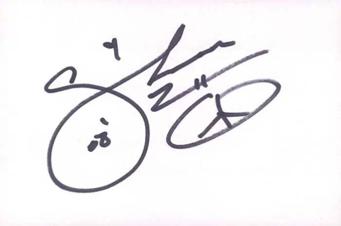 Shemar Moore autograph