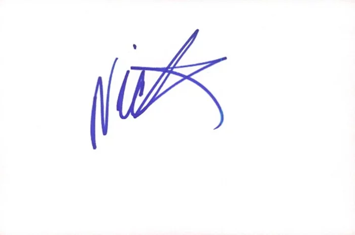 Nick Cannon autograph