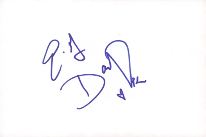 E.G. Daily autograph