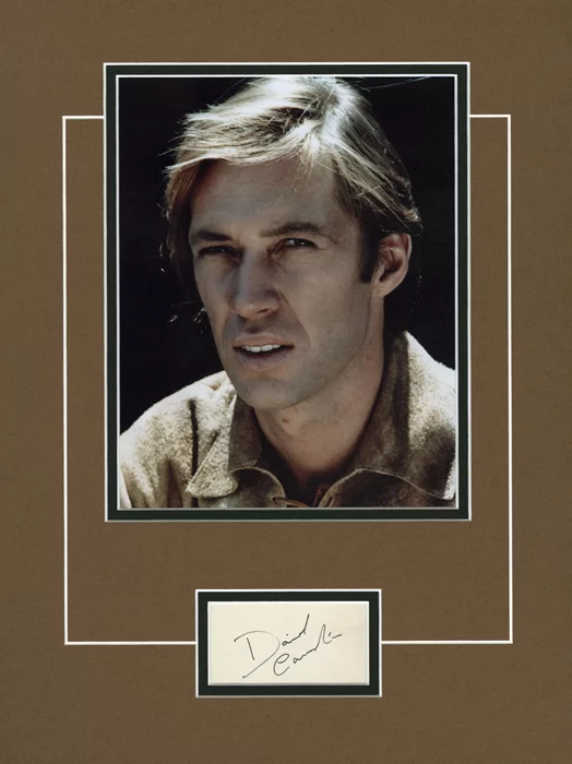 David Carradine autograph