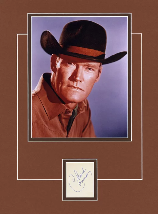 Chuck Connors autograph