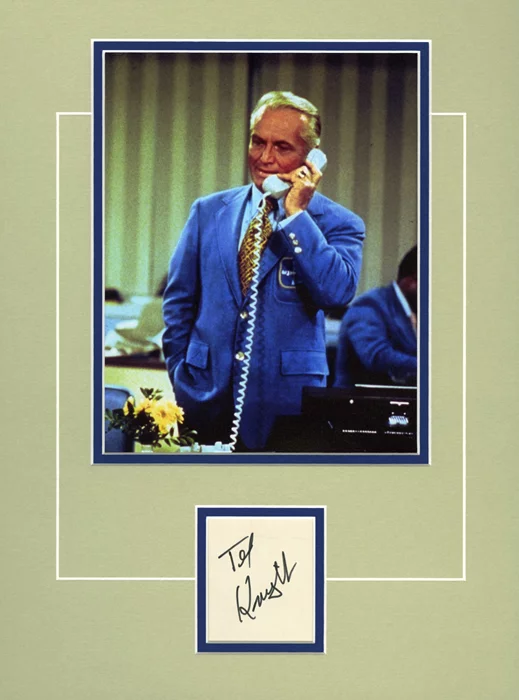 Ted Knight autograph