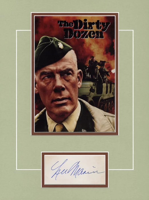 Lee Marvin autograph