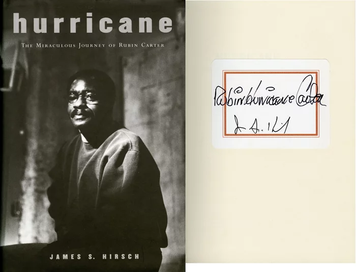 Rubin Carter autograph