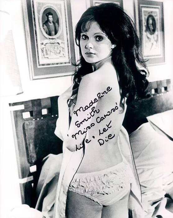 Madeline Smith autograph