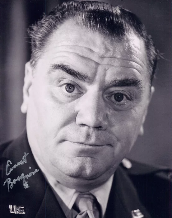 Ernest Borgnine autograph