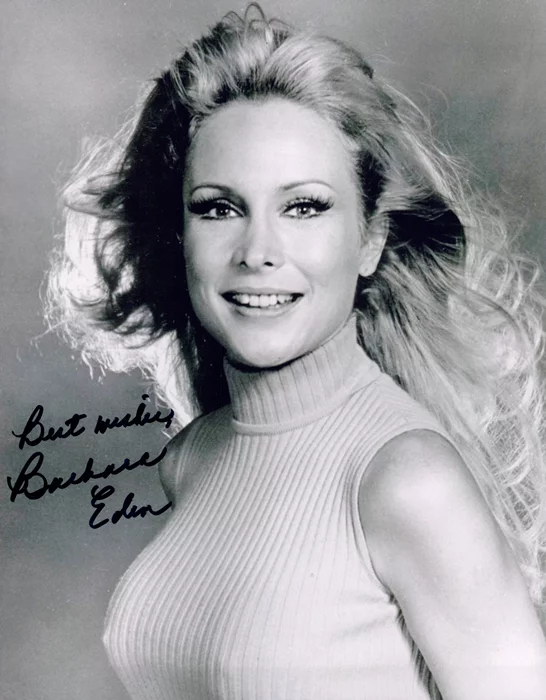 Barbara Eden autograph