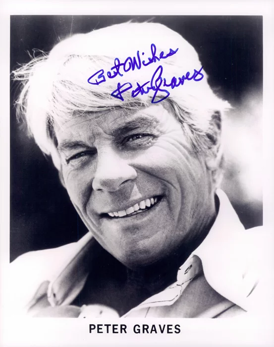 Peter Graves autograph