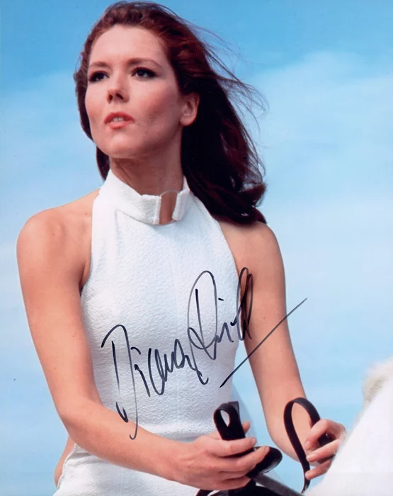 Diana Rigg autograph