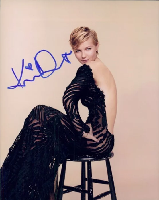 Kirsten Dunst autograph