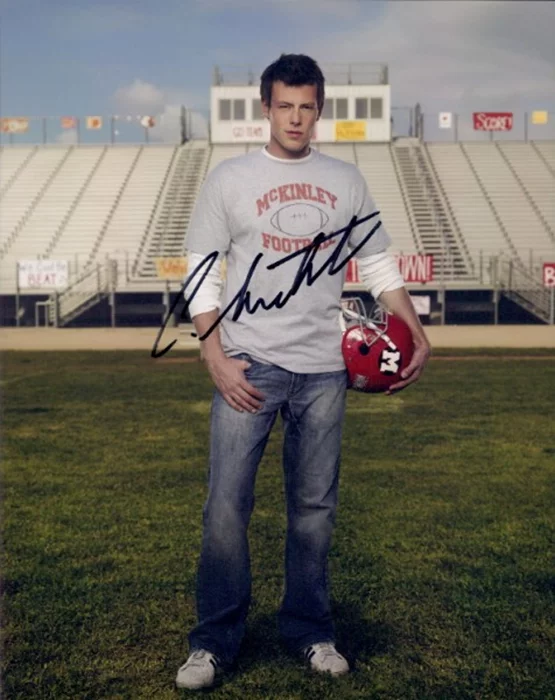 Cory Monteith autograph