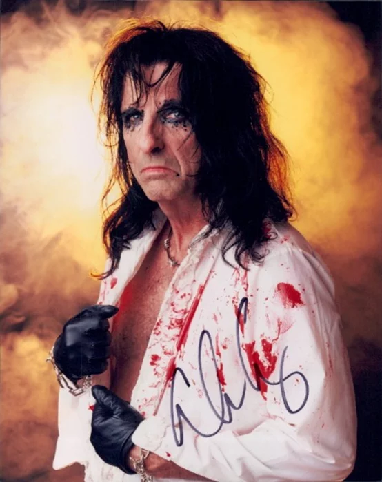Alice Cooper autograph