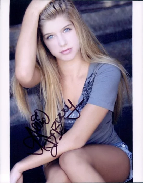 Alexandria Deberry autograph