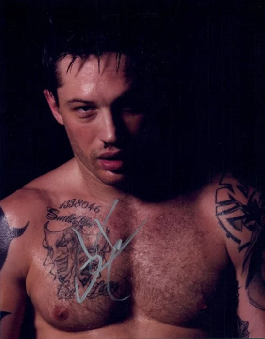 Tom Hardy autograph