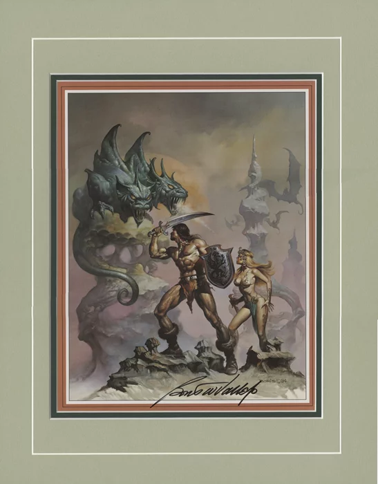 Boris Vallejo autograph