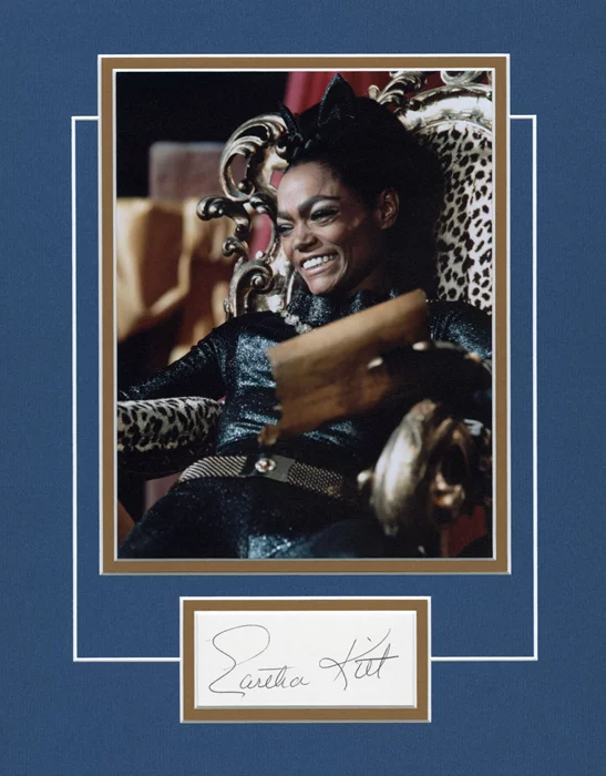 Eartha Kitt autograph