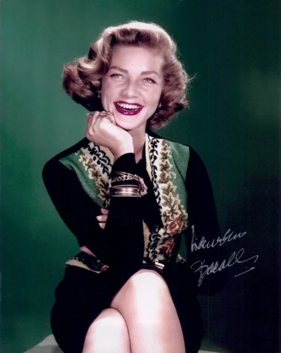 Lauren Bacall autograph