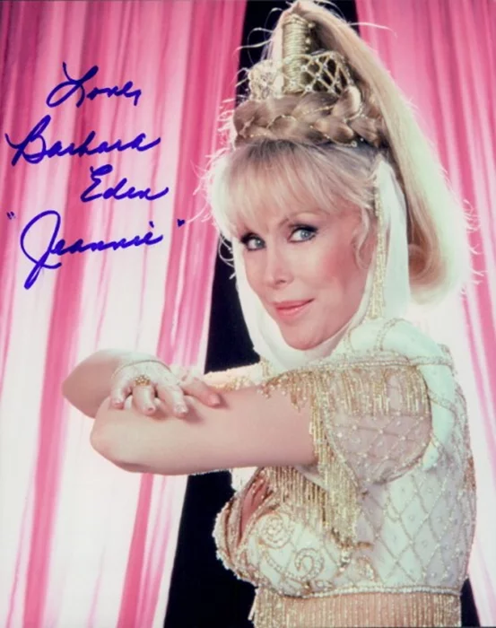 Barbara Eden autograph