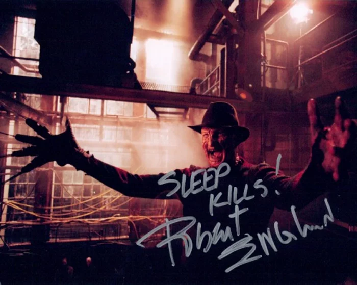 Robert Englund autograph