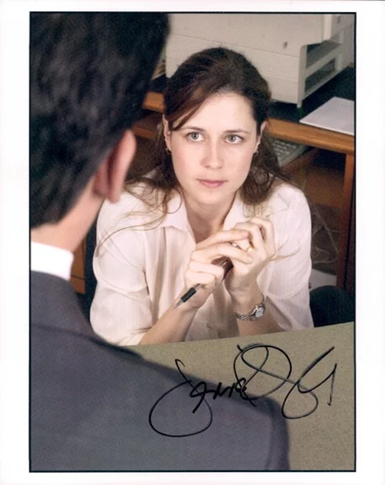 Jenna Fischer autograph