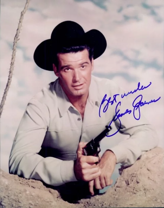 James Garner autograph