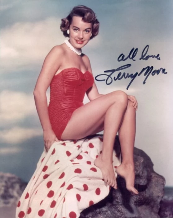Terry Moore autograph