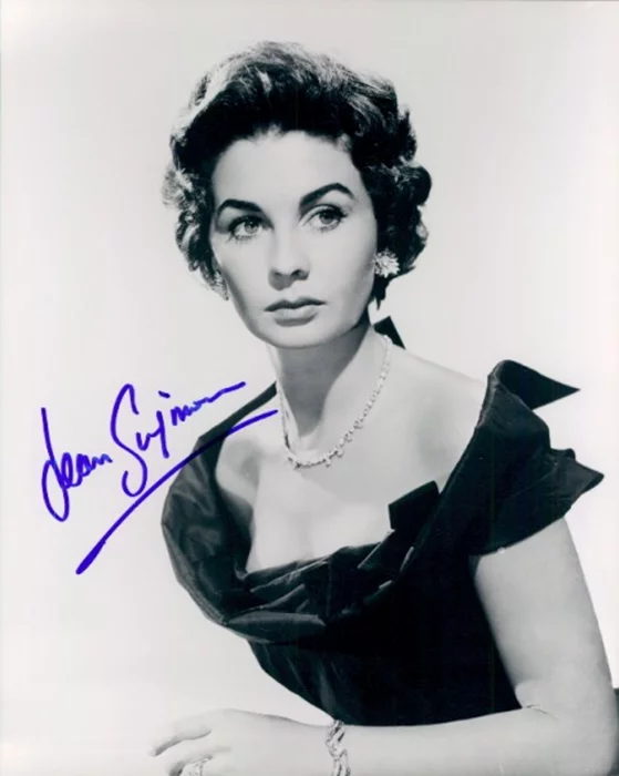 Jean Simmons autograph