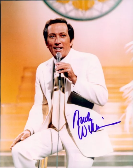 Andy Williams autograph