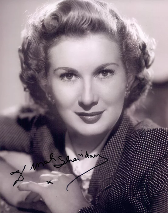 Dinah Sheridan autograph