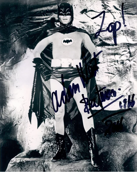 Adam West autograph