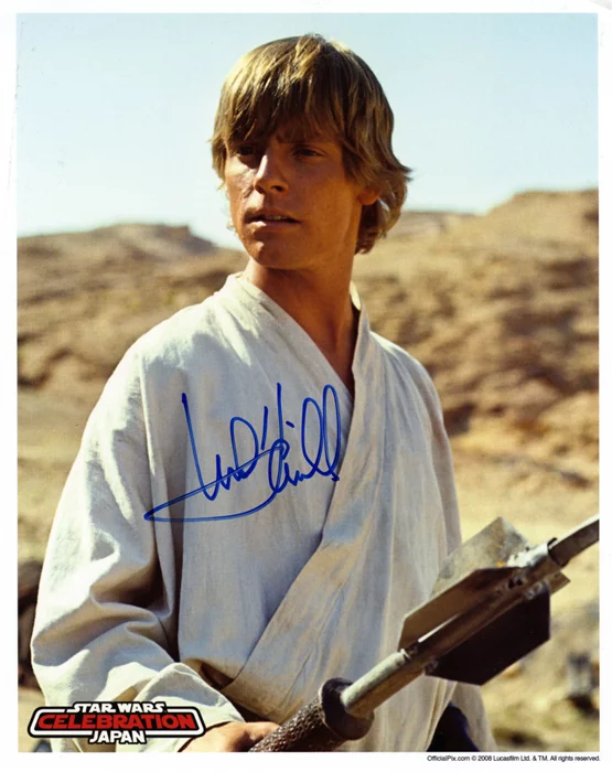 Mark Hamill autograph