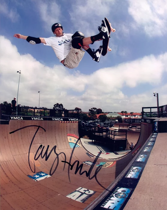 Tony Hawk autograph