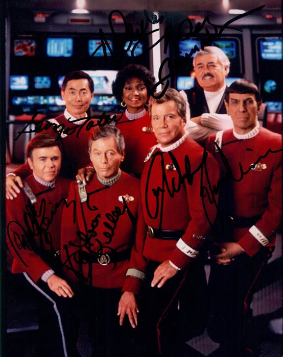 Star Trek VI: The Undiscovered Country autograph