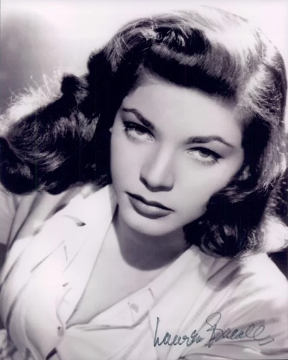 Lauren Bacall autograph