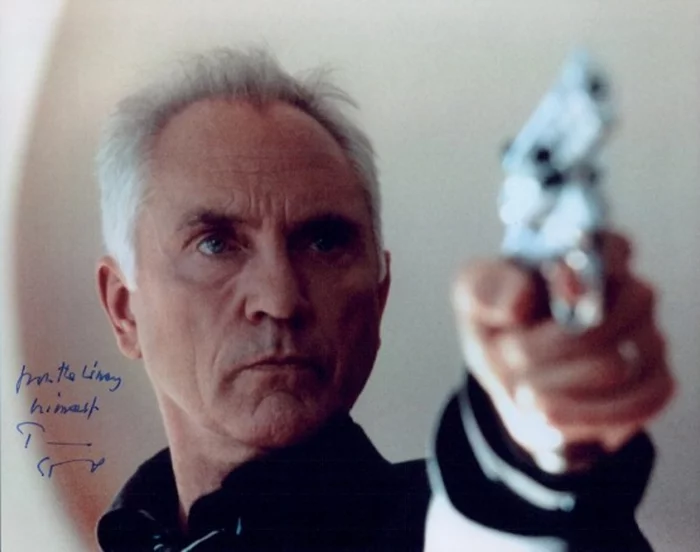 Terence Stamp autograph