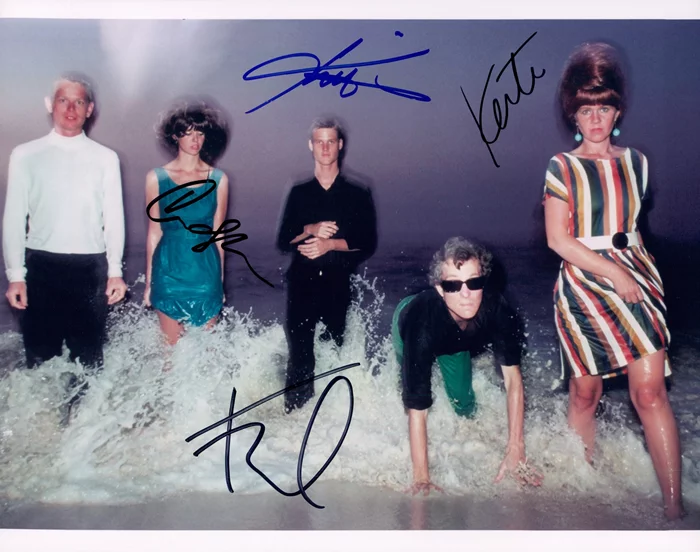 The B-52's autograph