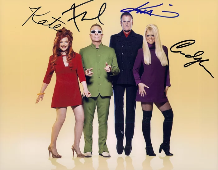 The B-52's autograph